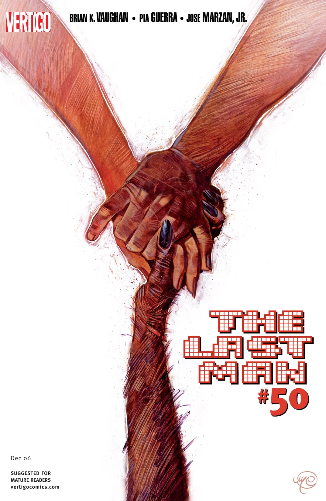 Y: The Last Man #50 (DC, 2006 — Cover A) cover